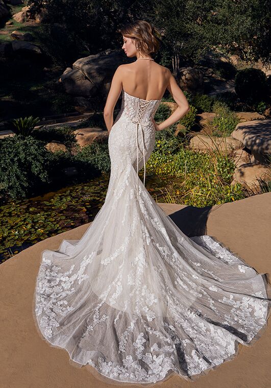 Casablanca Bridal 2520 Hattie Fit-and-Flare Wedding Dress - 2