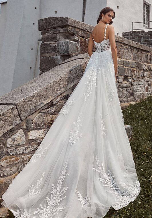 Calla Blanche 124105 Shaughna Sheath Wedding Dress - 2