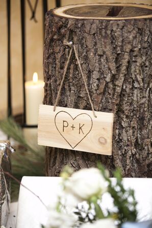 Rustic Wooden Wedding Sign