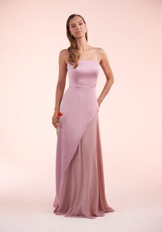 B2 Bridesmaids by Jasmine B273012 Square Bridesmaid Dress