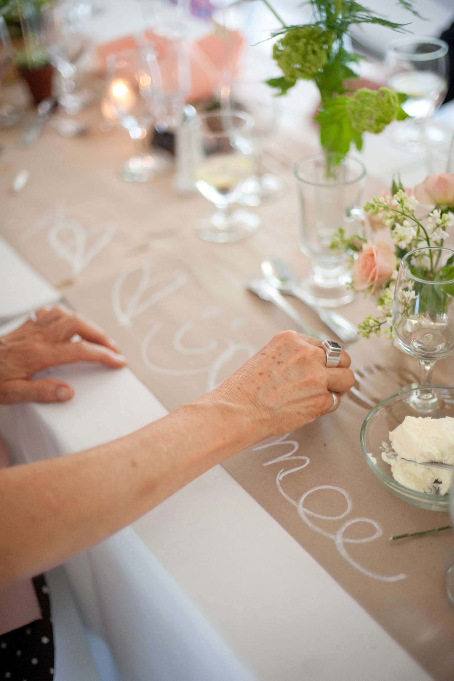 Kraft Paper Table Runner