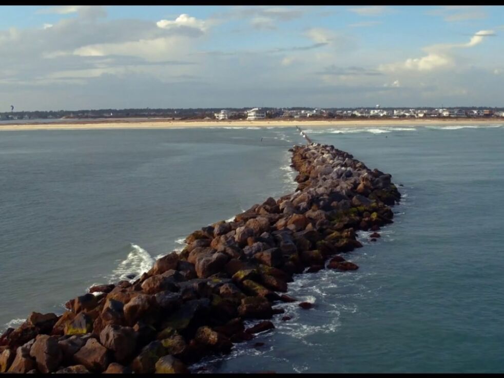 Picture of The Jetty at the South End of Wrightsville