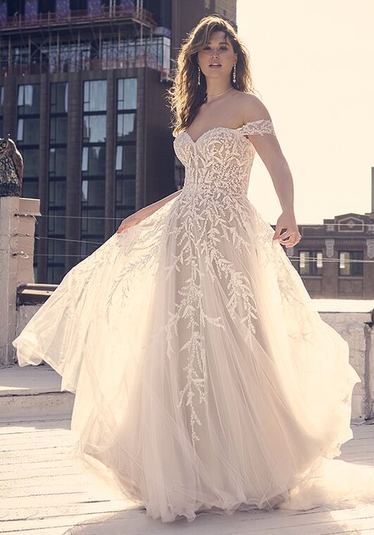 Maggie Sottero ORIANA A-Line Wedding Dress - 2