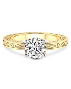 Friendly Diamonds Vintage Princess, Asscher, Cushion, Emerald, Heart, Marquise, Pear, Radiant, Round, Oval Cut Engagement Ring
