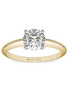 Blue Nile Round Cut Engagement Ring