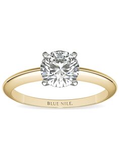 Blue Nile Round Cut Engagement Ring