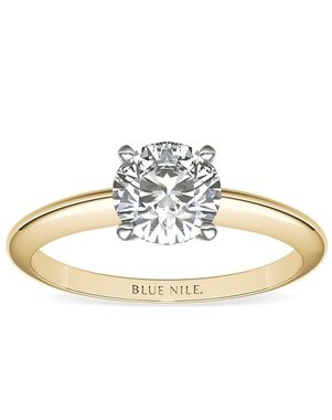 Blue Nile Round Cut Engagement Ring