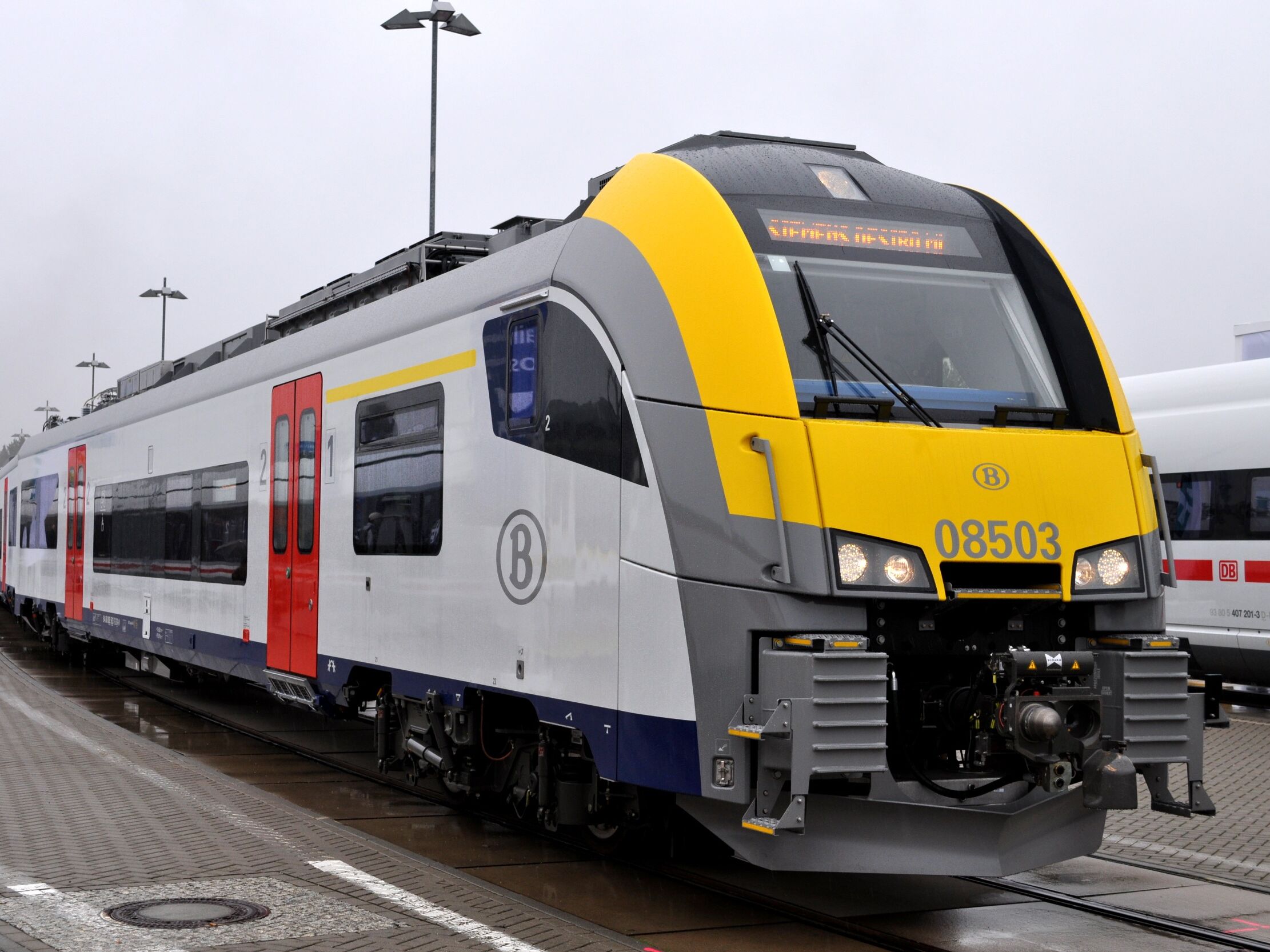 Picture of Train in Belgium