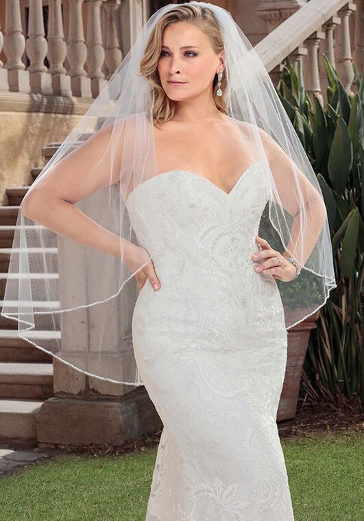 Casablanca Bridal 2326 Darby Mermaid Wedding Dress - 2