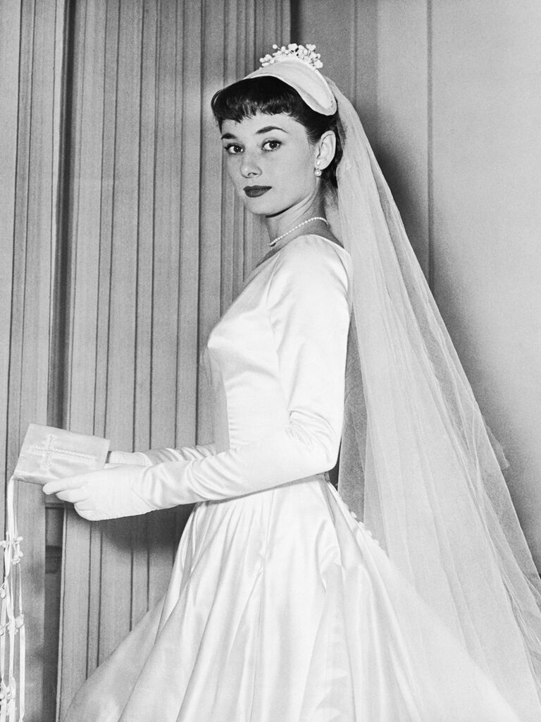 Audrey Hepburn first wedding dress.