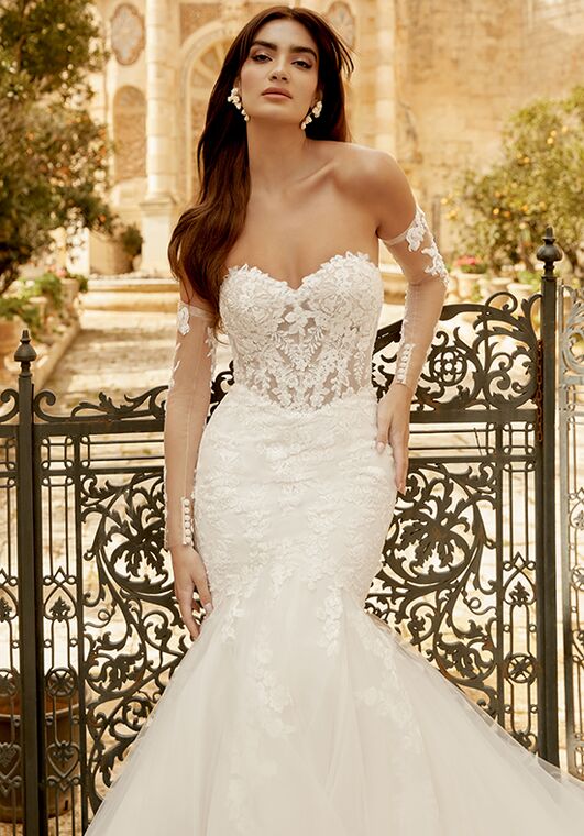 Sincerity Bridal 44481 Mermaid and Trumpet Wedding Dress - 2