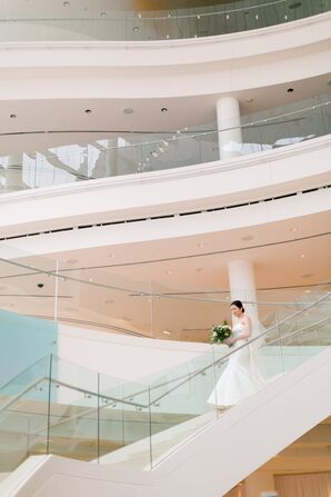 Bridal Processional at Segerstrom Center for the Arts in Costa Mesa, California