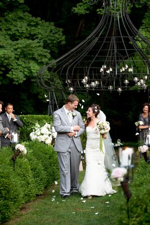 Ceremony Recessional at Lord Thompson Manor