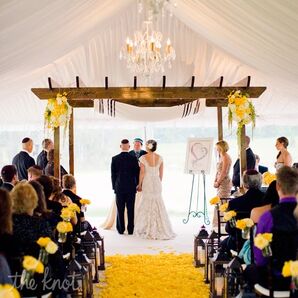 Tented Wedding Ceremony