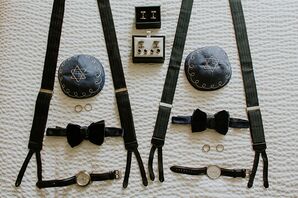 Navy Blue Yves Saint Laurent Bow Ties