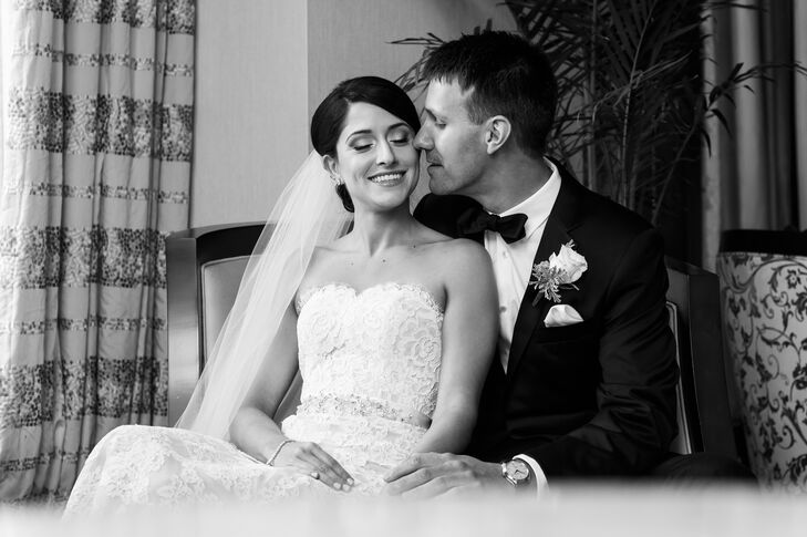 Intimate Shot of Married Couple