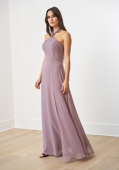 B2 Bridesmaids by Jasmine B253054 Halter Bridesmaid Dress