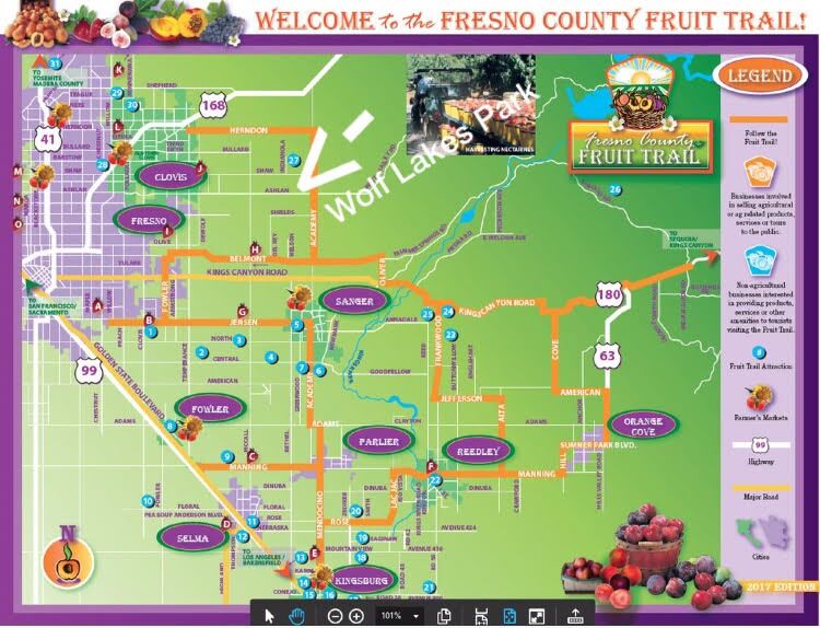 Picture of Explore the 'Fruit Trail' in Sanger & Fresno