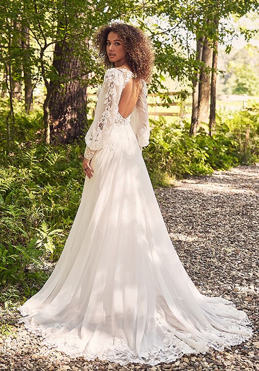 Lillian West 66342 A-Line Wedding Dress - 2