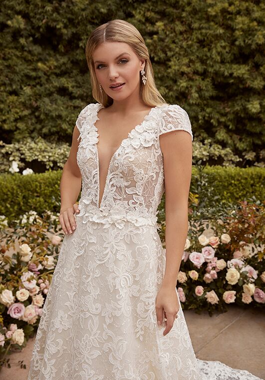 Casablanca Bridal 2463 Georgia A-Line Wedding Dress - 2