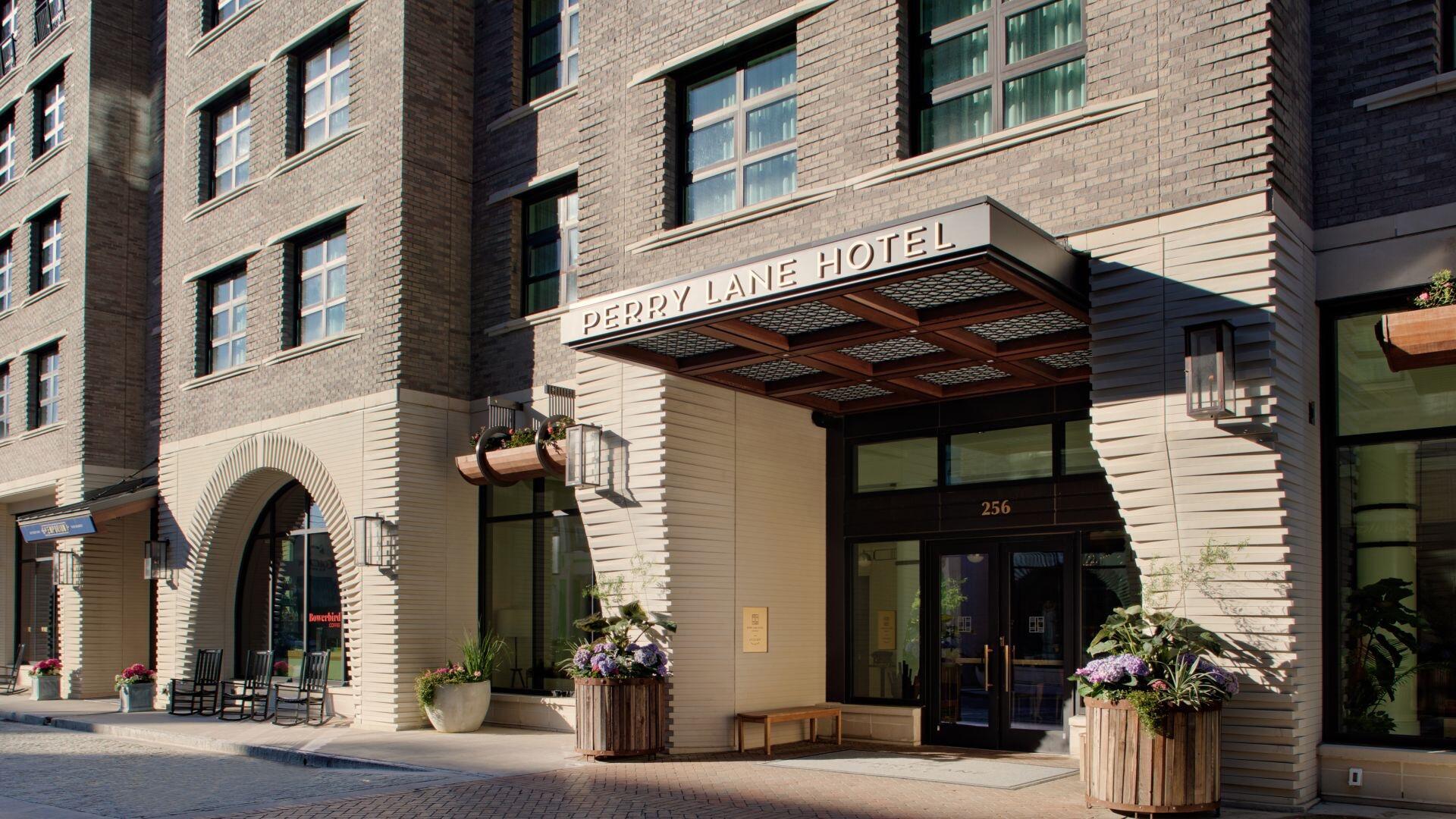 Picture of Room block available through link below at the Perry Lane Hotel