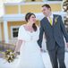 The couple held their ceremony and reception at Heritage Park Historical Village, giving their wedding a charming, rustic, feel.