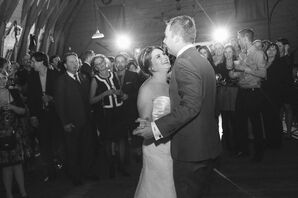 First Dance in Rustic Barn