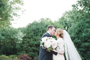Long-Sleeve Lace Wedding Dress