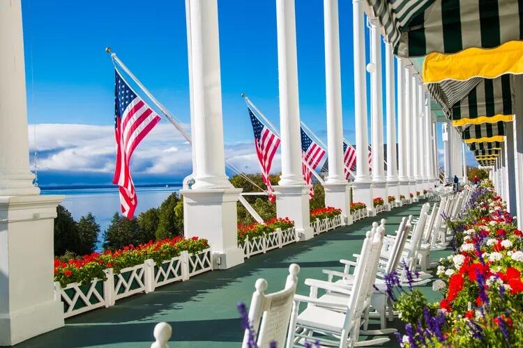 Picture of Grand Hotel Front Porch