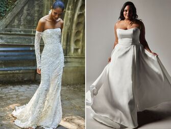 strapless wedding dresses