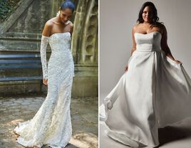 strapless wedding dresses