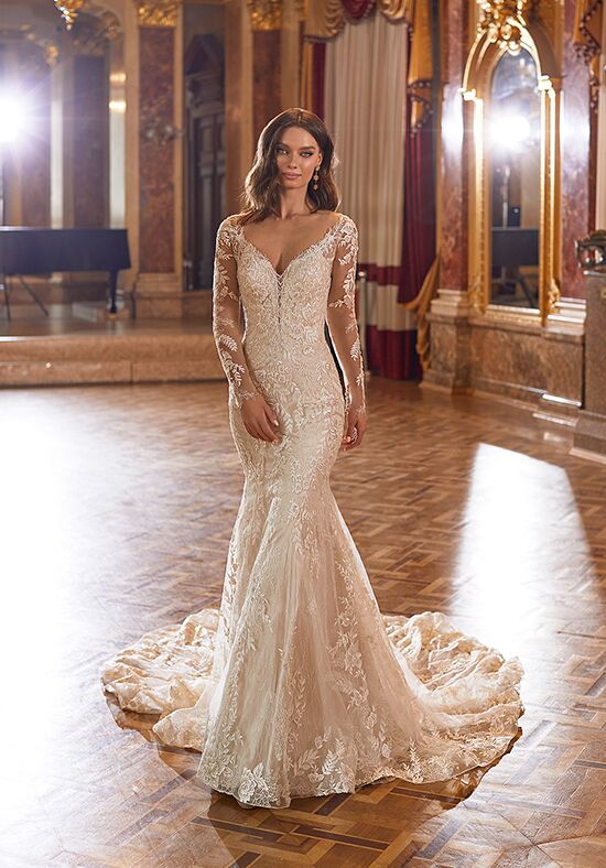 Moonlight Couture H1479 Mermaid Wedding Dress - 1