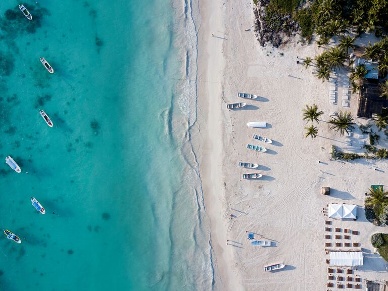 Beach in Tulum, Mexico