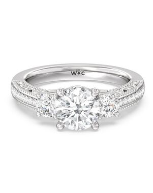 With Clarity Cushion, Round, Oval Cut Engagement Ring