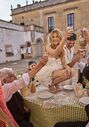 Dance of Puglia by LOVE by Ricca Sposa 25-016(2) Rosetta Column Wedding Dress - thumbnail - 2