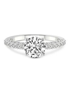 Friendly Diamonds Elegant Princess, Asscher, Cushion, Emerald, Heart, Marquise, Pear, Radiant, Round, Oval Cut Engagement Ring