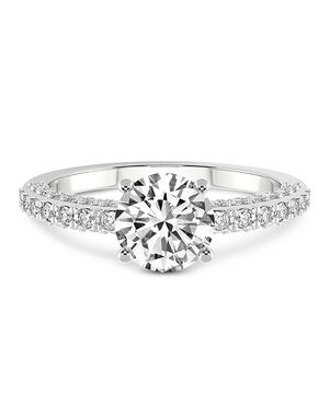 Friendly Diamonds Elegant Princess, Asscher, Cushion, Emerald, Heart, Marquise, Pear, Radiant, Round, Oval Cut Engagement Ring