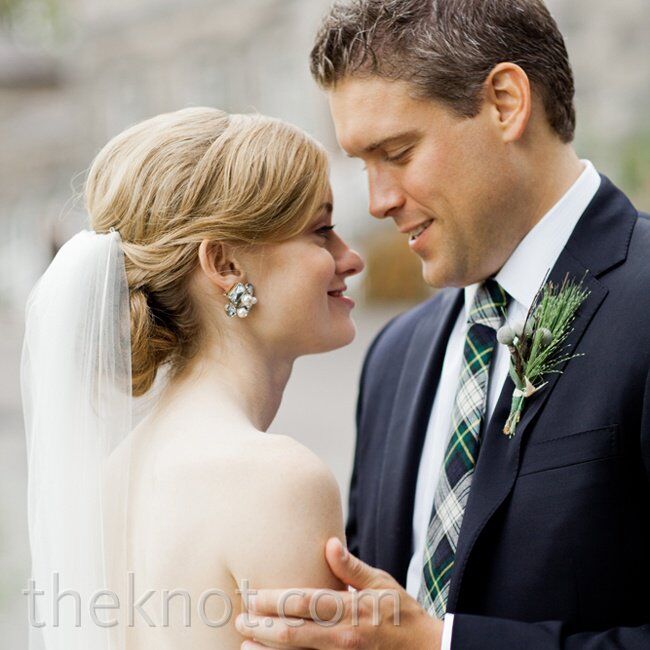 The Bride Nichole Morford, 30, managing editor at Summit Business Media The Groom Andrew Altorfer, 33, a technology investment banker The Date September 19   Nichole and Andrew knew they wanted a European destination wedding. During a spontaneous trip to Ireland soon after their engagement, Nichole says they fell in love with the warmth of the people and their rich storytelling tradition. For their nuptials, the couple used a neutral palette of ivory and fawn, with touches of tartan and herringbone, to accent the rich green countryside.