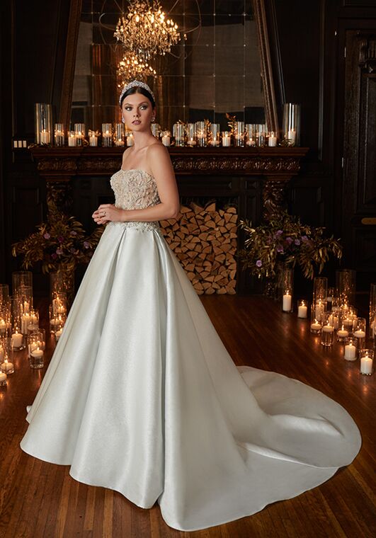 Amaré Couture C164 Ari Ball Gown Wedding Dress - 2