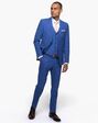 Generation Tux Indigo Blue Notch Lapel Suit Blue Tuxedo - thumbnail - 2