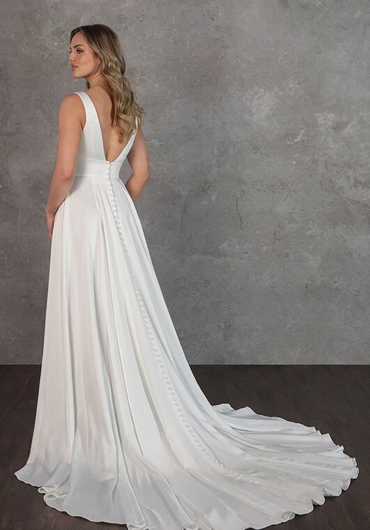 Essense of Australia D4359 A-Line Wedding Dress - 2