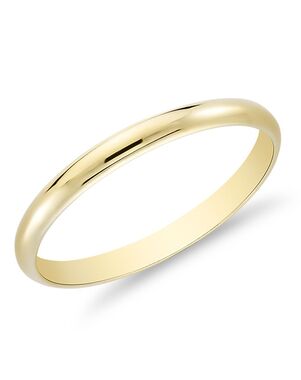 Blue Nile 601002Y14 Gold Wedding Ring