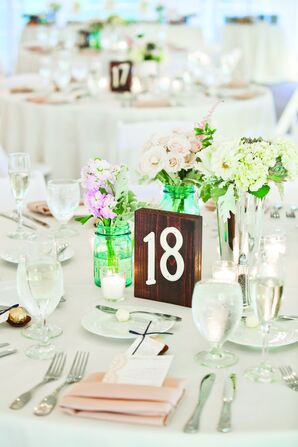 DIY Rustic Table Numbers