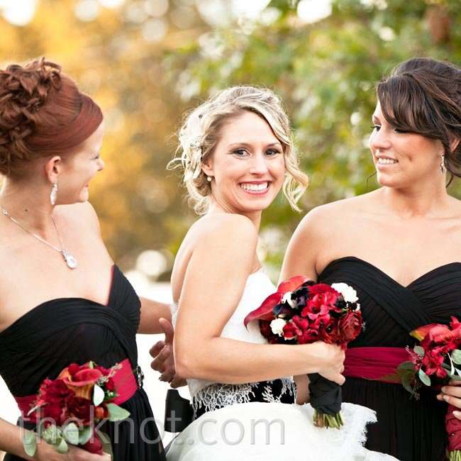 Black Bridesmaid Dresses