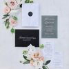 One Couple's Luxe Black-and-White Wedding at Saddlerock Ranch in Malibu, California