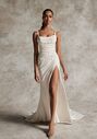 Justin Alexander Signature Eldon Fit-and-Flare Wedding Dress - thumbnail - 1