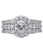 Christopher Designs Glamorous Round Cut Engagement Ring - thumbnail - 1