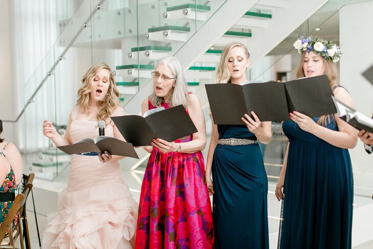 To surprise Jav, Mary (a cantor and member of her church choir) and her mom and siblings performed a four-part a cappella arrangement of the Beatles' “In My Life,” a tribute to his mother. Jav was touched by the sweet and thoughtful gesture.
