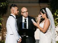 Wedding ceremony emotional wedding vows