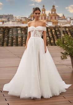 Moonlight Tango T107 Ball Gown Wedding Dress